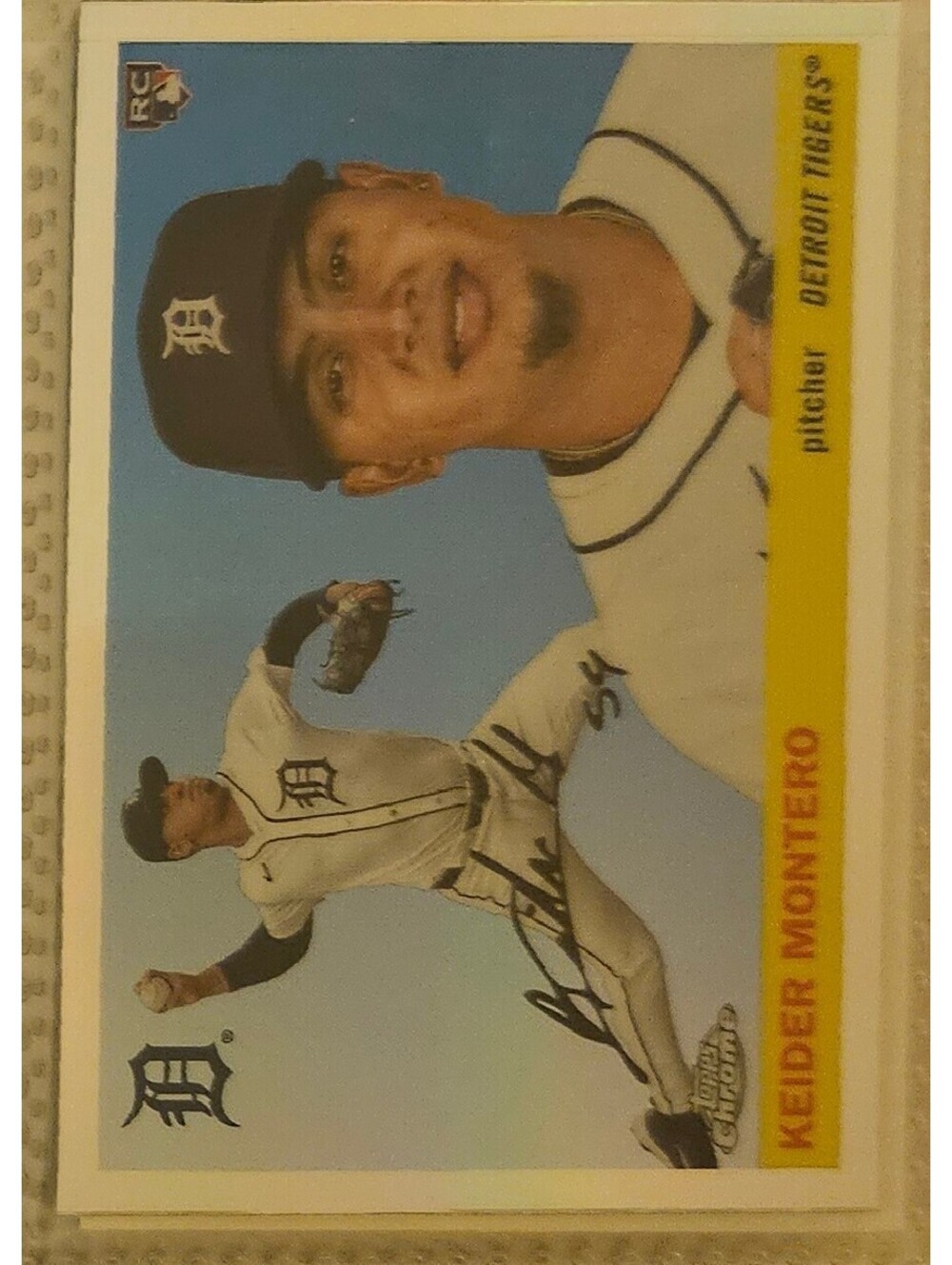 Keider Montero (RC) - #338 [Rookie] 2025 Topps Chrome Platinum